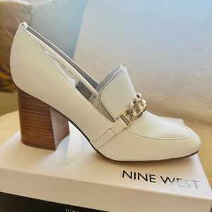 Heel Loafers White